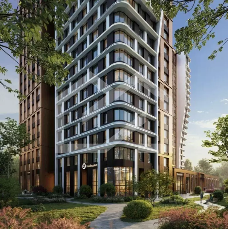 Помещение свободного назначения в Москва Юту жилой комплекс (42 м) - Фото 2