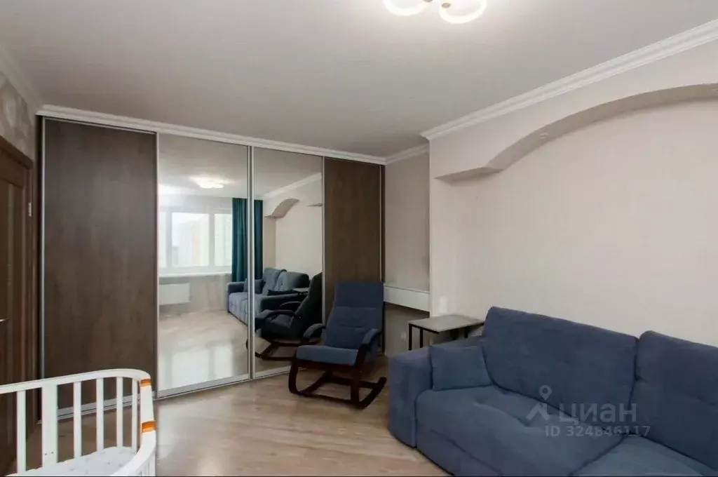 2-к кв. Тюменская область, Тюмень ул. Федюнинского, 58к1 (58.8 м) - Фото 2