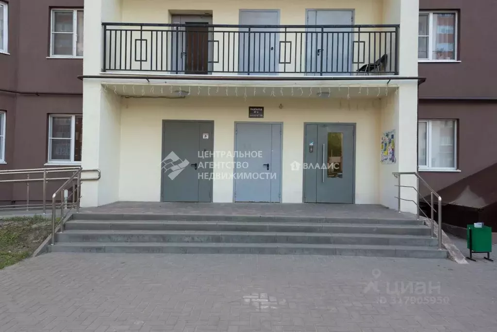 2-к кв. Рязанская область, Рязань Шереметьевская ул., 8к1 (56.6 м) - Фото 1