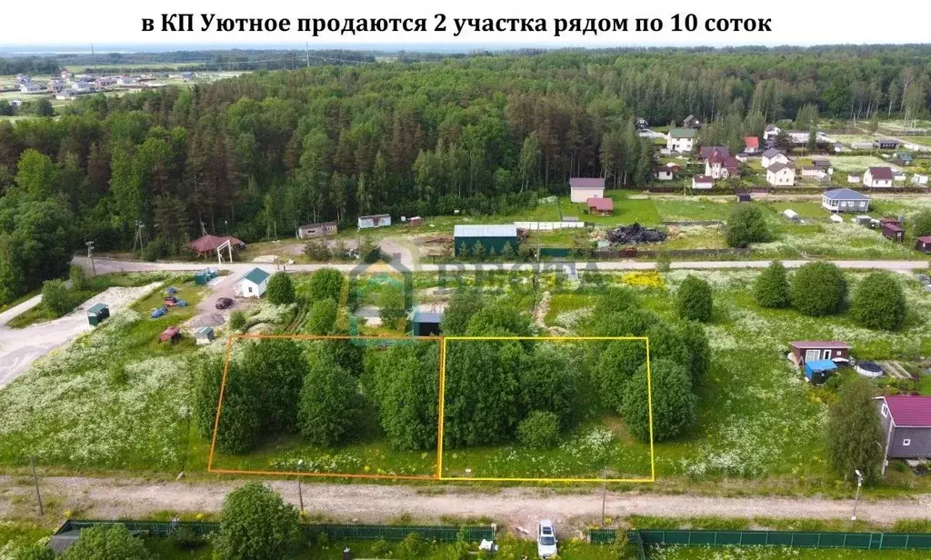 Участок в Ленинградская область, Ломоносовский район, Лопухинское ... - Фото 0