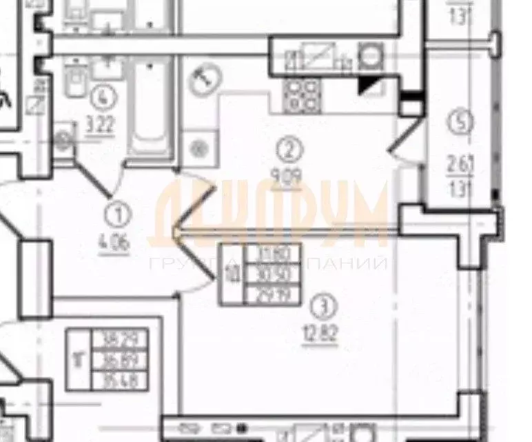 1-к кв. Калининградская область, Калининград ул. Героя России ... - Фото 2