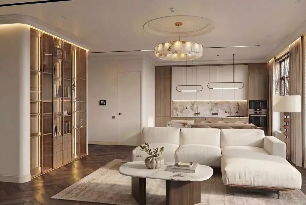 2-к кв. Санкт-Петербург ул. Чапаева, 17к2 (95.9 м) - Фото 1