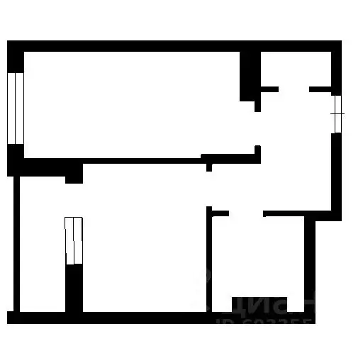 1-к кв. Татарстан, Казань ул. Хади Такташа, 41 (45.0 м) - Фото 1