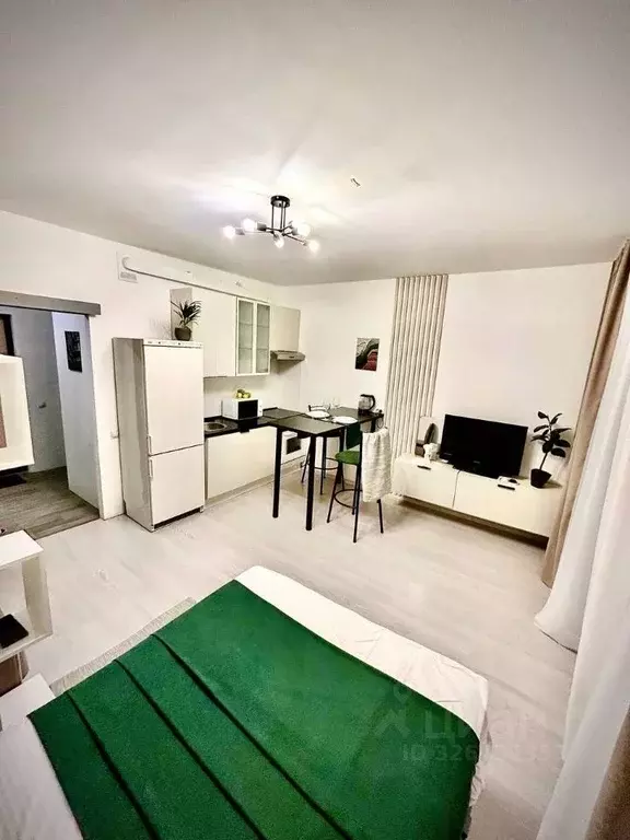 Студия Санкт-Петербург ул. Среднерогатская, 14к1 (28.0 м) - Фото 2