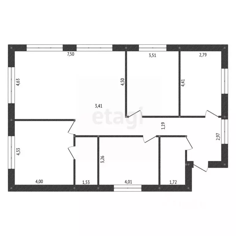 Дом в Башкортостан, Уфимский район, с. Булгаково Ясная ул., 17 (134 м) - Фото 1