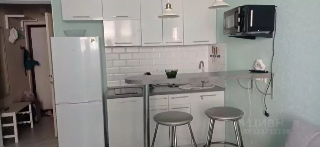 Студия Краснодарский край, Анапа Владимирская ул., 108к2 (28.0 м) - Фото 1