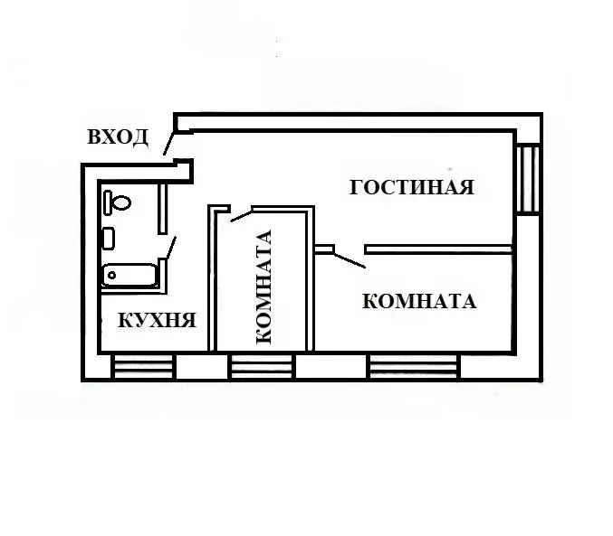 3-комнатная квартира: Республика Хакасия, рабочий посёлок Усть-Абакан, ... - Фото 2