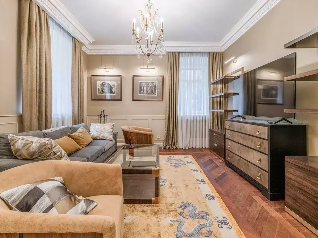 2-к кв. Москва Пожарский пер., 9 (70.0 м) - Фото 1