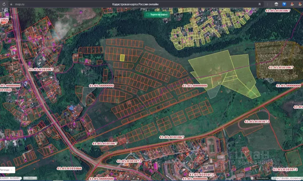 Участок в Камчатский край, Елизовский муниципальный округ, пос. ... - Фото 1