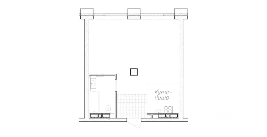 1-к кв. Приморский край, Владивосток Санаторная мкр,  (45.11 м) - Фото 0