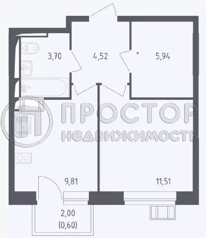 Продается 1-комнатная квартира - Фото 1