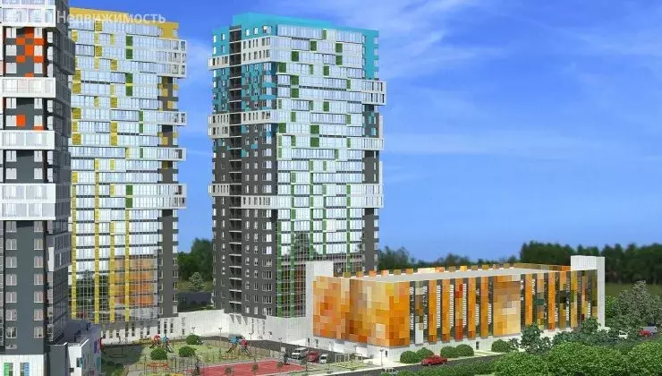 1-комнатная квартира: Кудрово, Европейский проспект, 21к2 (51.15 м) - Фото 1