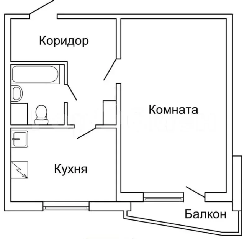 Продается 1-комнатная квартира - Фото 2
