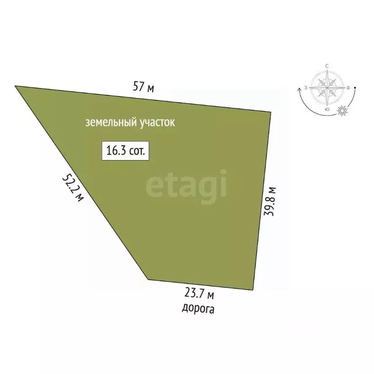 Участок в Татарстан, Тукаевский район, д. Малая Шильна, Восточный мкр ... - Фото 1