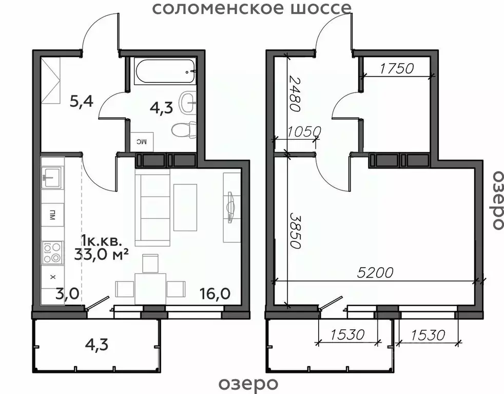 1-к кв. Карелия, Петрозаводск Район Северная промзона, Вороний Наволок ... - Фото 0