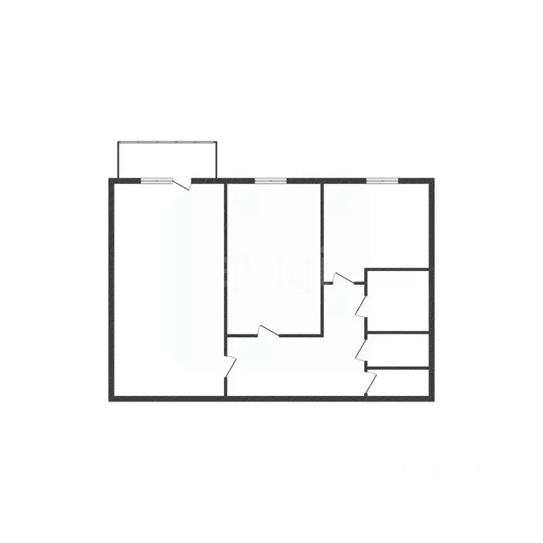 2-к кв. Белгородская область, Губкин ул. Свердлова, 40А (43.7 м) - Фото 2