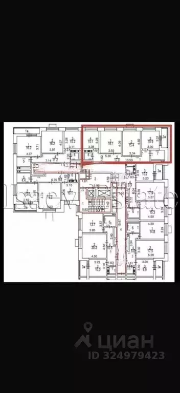 3-к кв. Москва ул. Воейкова, 2 (77.0 м) - Фото 2