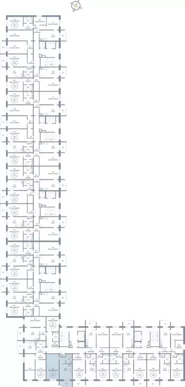 1-к кв. Ханты-Мансийский АО, Нефтеюганск 17-й мкр, 7/2 (52.7 м) - Фото 1