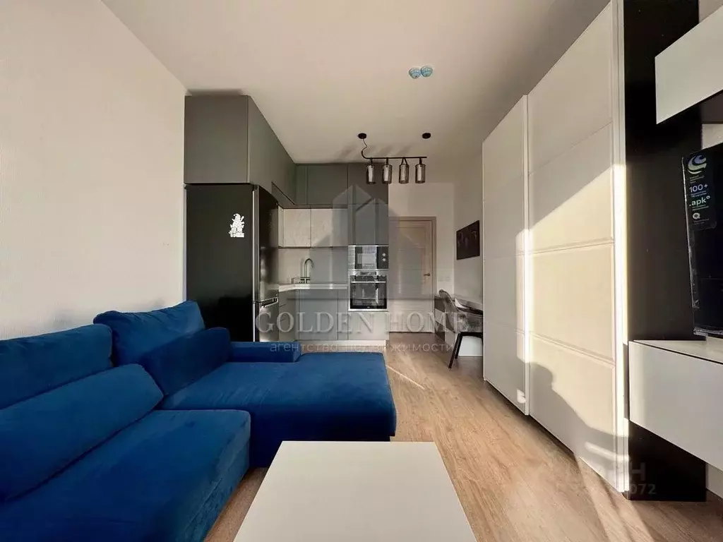 Студия Санкт-Петербург Новолитовская ул., 14 (26.0 м) - Фото 1