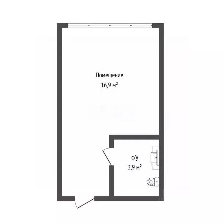 Офис в Тюменская область, Тюмень ул. Муравленко, 13 (21 м) - Фото 1