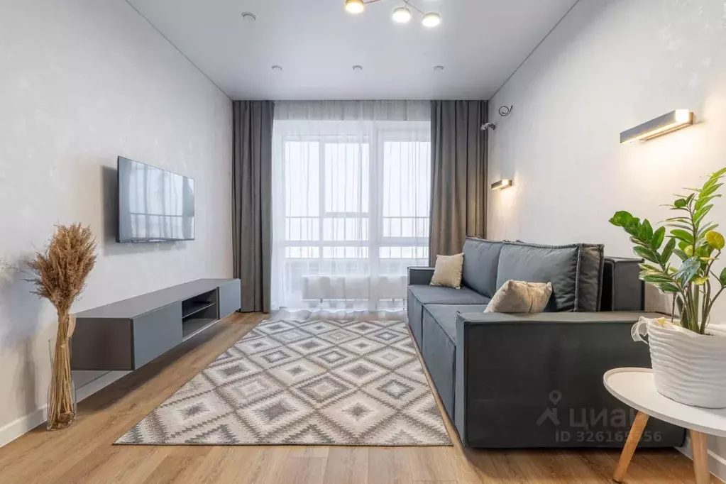 1-к кв. Татарстан, Казань Бухарская ул., 32к3 (40.62 м) - Фото 1