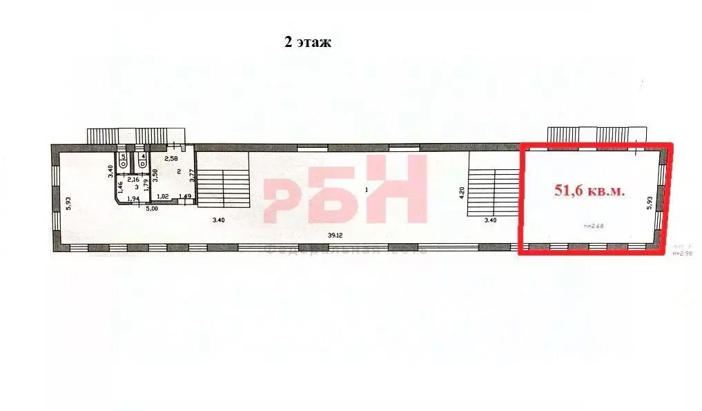 Офис в Пензенская область, Пенза ул. Куприна (52 м) - Фото 2