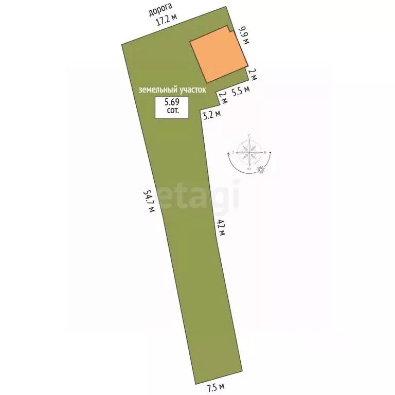Дом в Мордовия, Рузаевка ул. Калинина, 28 (39 м) - Фото 2