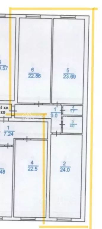 2-к кв. Дагестан, Махачкала ул. Эльзы Ибрагимовой, 5к16 (85.3 м) - Фото 1