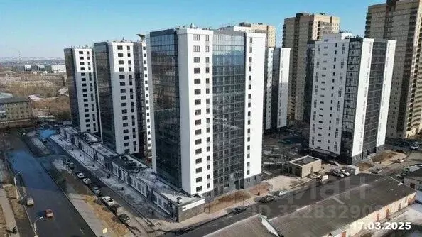 1-к кв. Красноярский край, Красноярск ул. Спандаряна, 1Б (45.9 м) - Фото 0