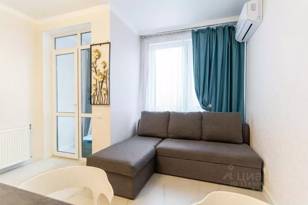 1-к кв. Краснодарский край, Новороссийск Мысхакское ш., 59Д (28.0 м) - Фото 1