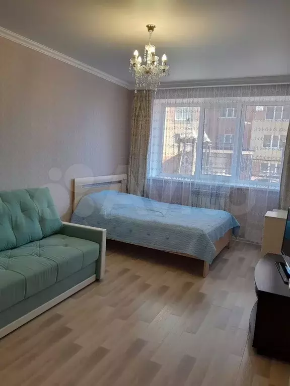 1-к. квартира, 41 м, 1/9 эт. - Фото 0