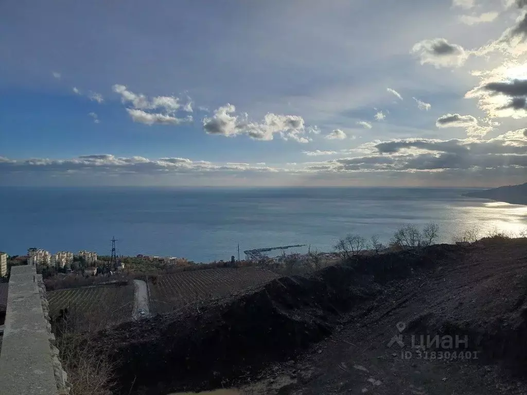 Участок в Крым, Ялта муниципальный округ, Массандра пгт ш. ... - Фото 1