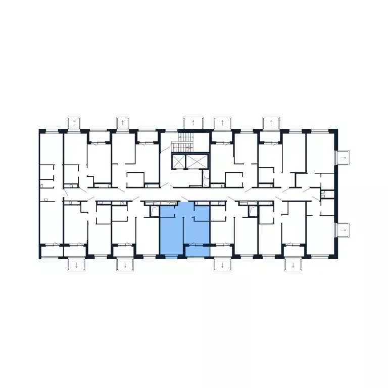 1-комнатная квартира: Новоселье, Центральная улица, 30к1 (32.1 м) - Фото 2