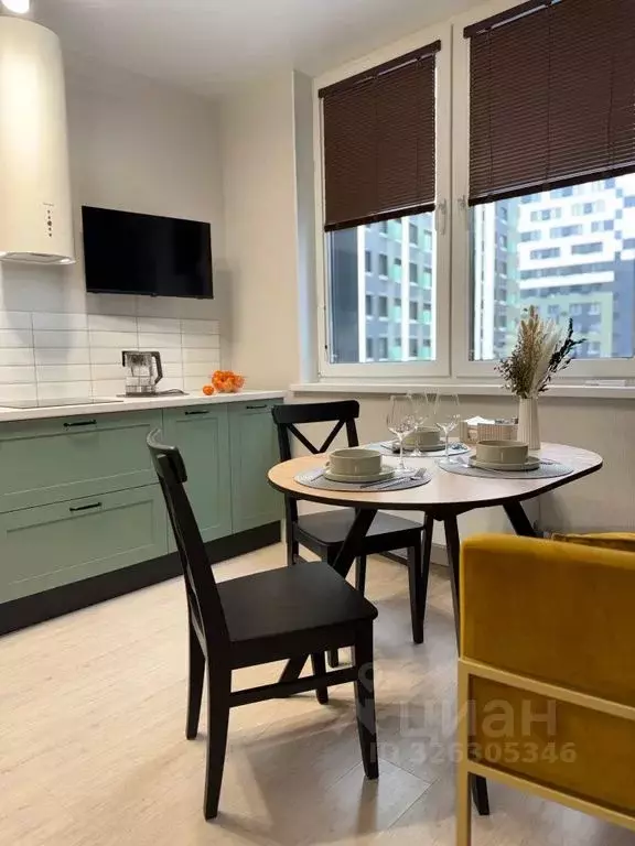 Студия Московская область, Долгопрудный Парковая ул., 42к1 (35.0 м) - Фото 2