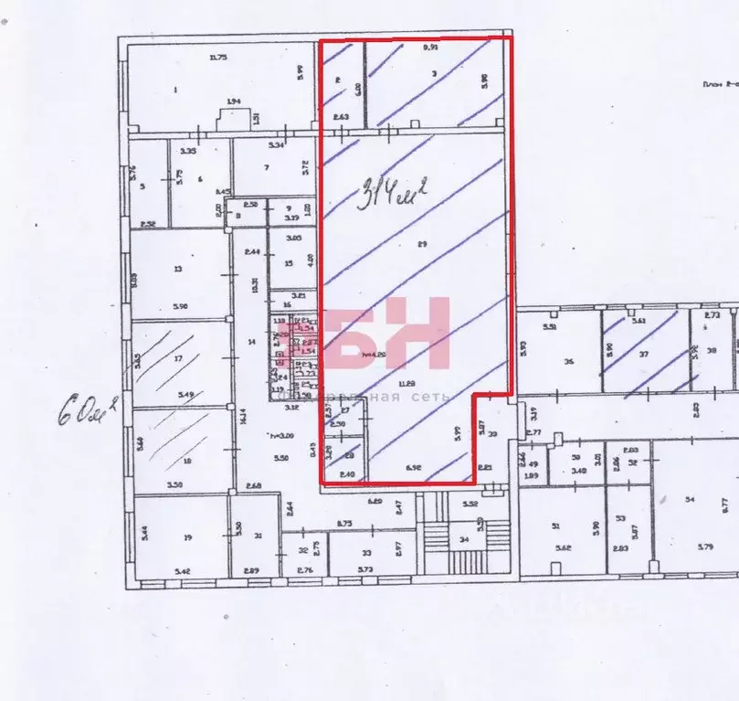 Офис в Пензенская область, Пенза ул. Захарова (314 м) - Фото 1