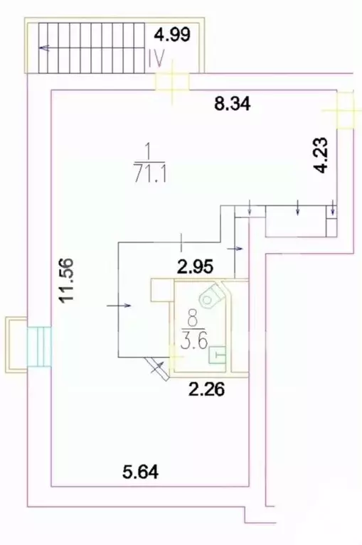 Торговая площадь в Москва ул. Маршала Бирюзова, 11 (75 м) - Фото 2