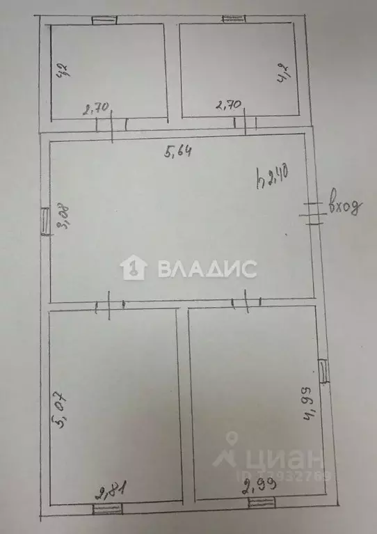 Дом в Пензенская область, Пенза ул. Краснова, 15 (70 м) - Фото 2