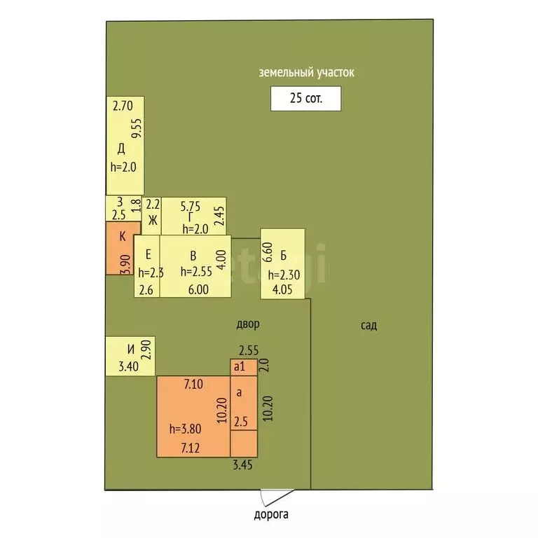 Дом в Золотое Поле, улица Мичурина, 29 (73.4 м) - Фото 2