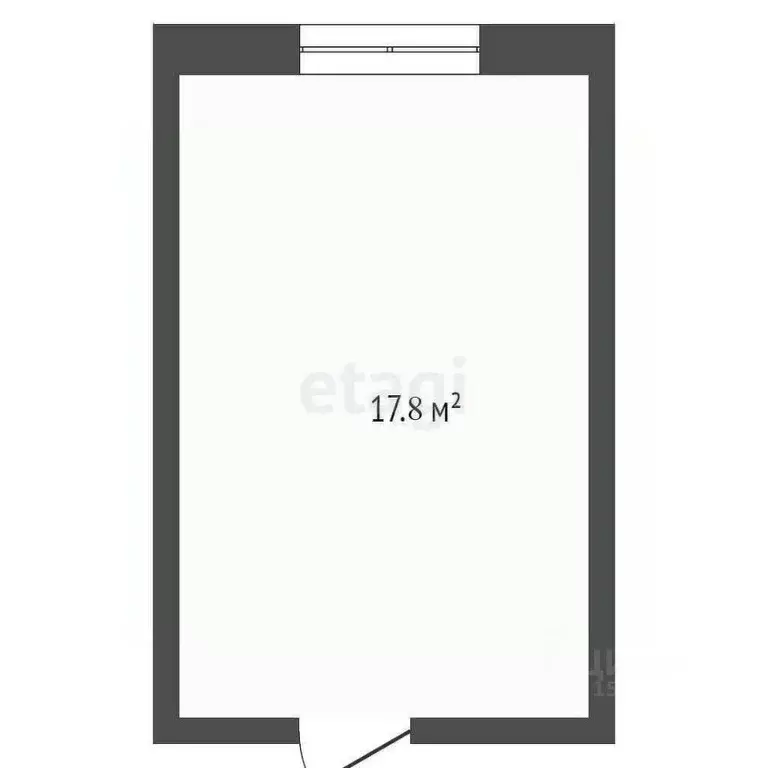 Комната Коми, Усинск Парковая ул., 9/1 (17.8 м) - Фото 2