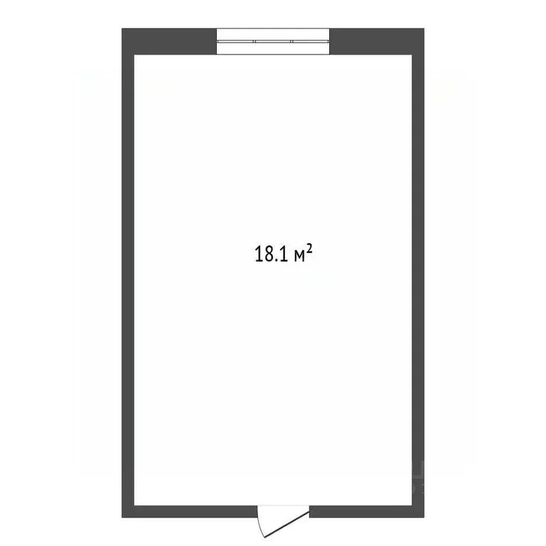 Комната Тюменская область, Тюмень Холодильная ул., 40/3 (18.1 м) - Фото 2