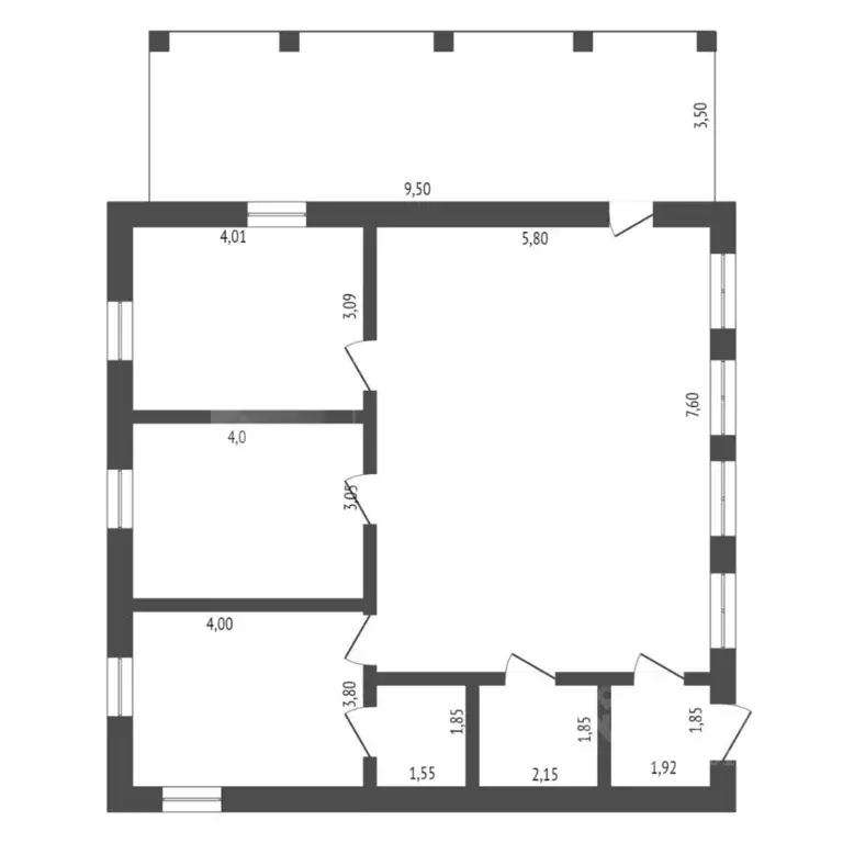 Коттедж в Тюменская область, Тюменский муниципальный округ, с. Кулига  ... - Фото 2