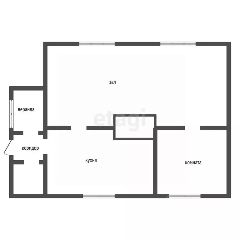 Дом в Бурятия, Улан-Удэ Заречный мкр, ул. Урожайная, 50 (50 м) - Фото 2