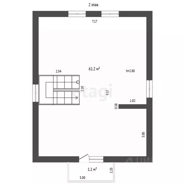 Дом в Татарстан, Набережные Челны просп. Абдурахмана Абсалямова, 22 ... - Фото 2