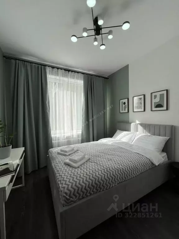 Студия Санкт-Петербург аллея Арцеуловская, 17 (32.0 м) - Фото 2