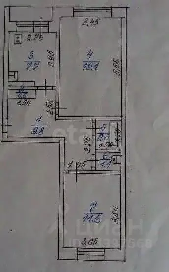 2-к кв. Тверская область, Конаковский муниципальный округ, Редкино пгт ... - Фото 2