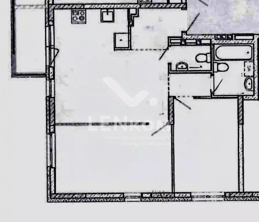 2-к кв. Удмуртия, Ижевск просп. Конструктора М.Т. Калашникова, 9к2 ... - Фото 2