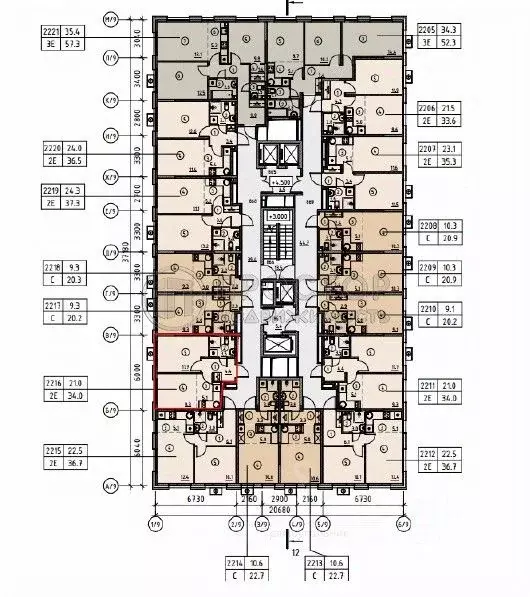 1-к кв. Москва Лучи жилой комплекс (34.0 м) - Фото 2