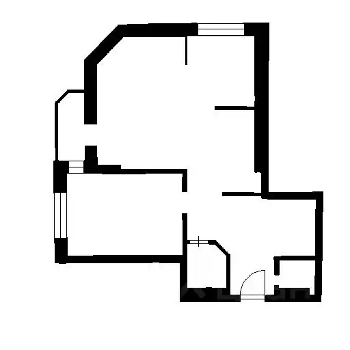 2-к кв. Новосибирская область, Новосибирск Северо-Чемской жилмассив, ... - Фото 2