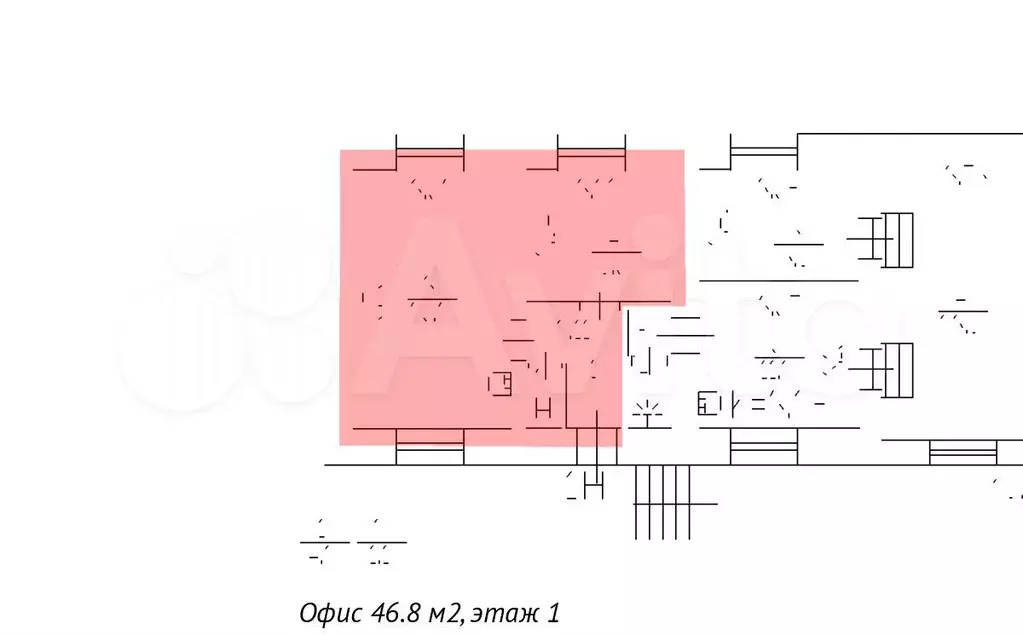 Сдам Офис 46.8 м2 - Фото 0