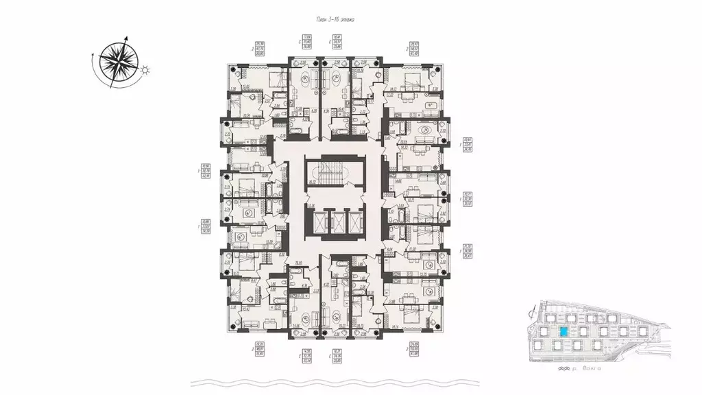 2-к кв. Волгоградская область, Волгоград ул. Степана Разина, 25/2 ... - Фото 2